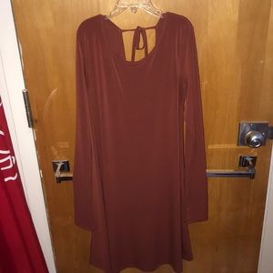 maroon forever 21 dress, worn once
